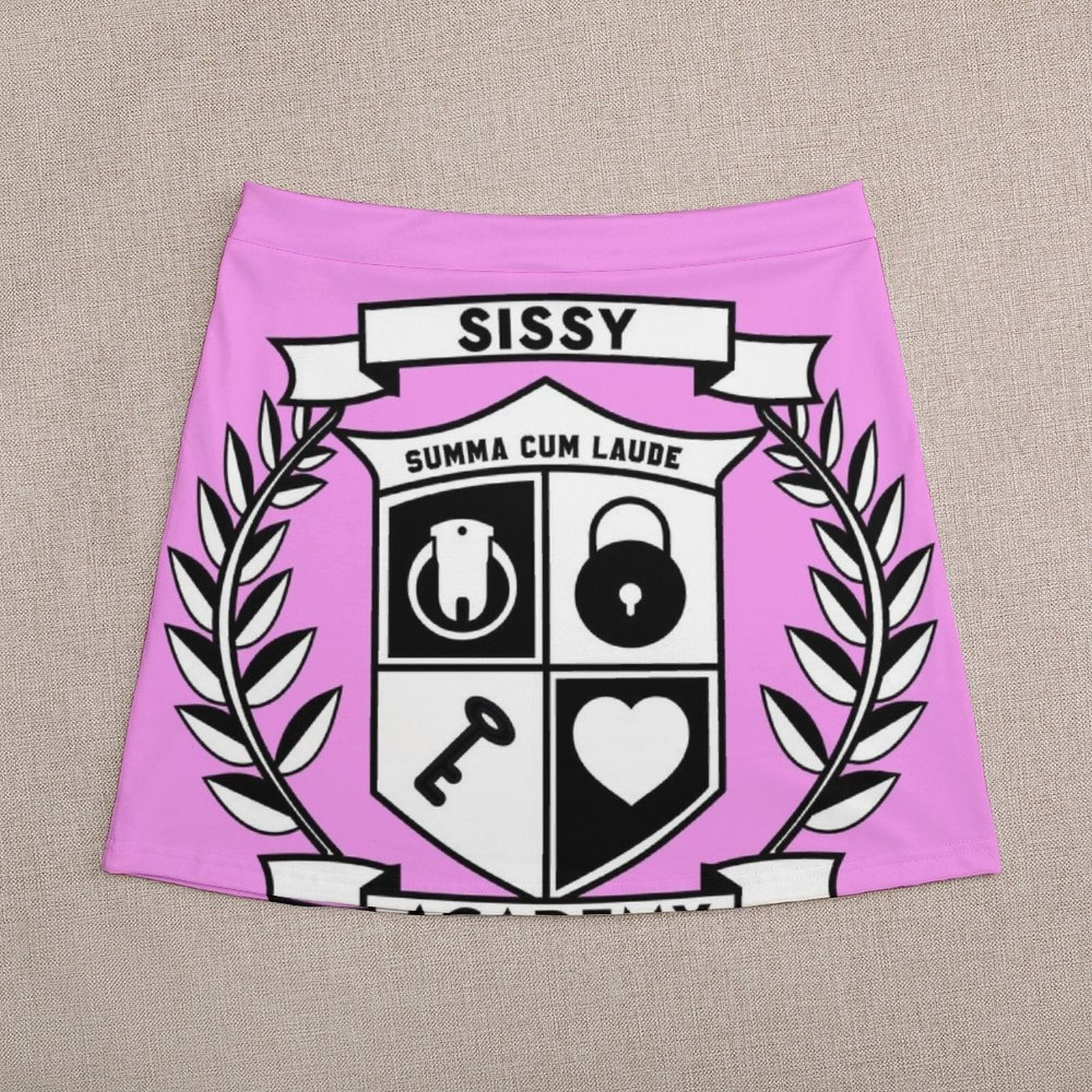 Sissy Academy Chastity Sissification Mini Skirt - Sissy Panty Shop