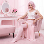 Sweet Sissy Long Pink Socks – Cute Feminine Socks for Sissy Boys