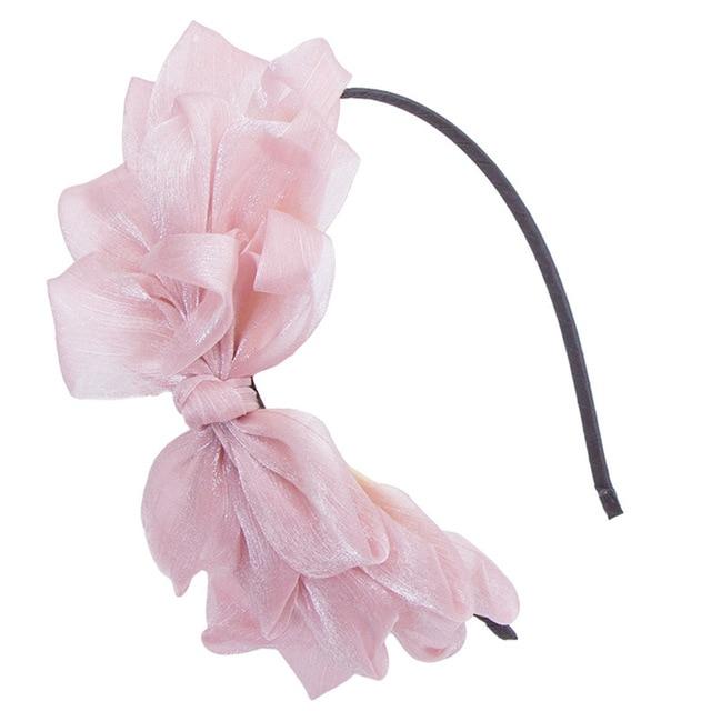 Big Bow Ribbon Hairband – Feminine Crossdressing Hair Accessory