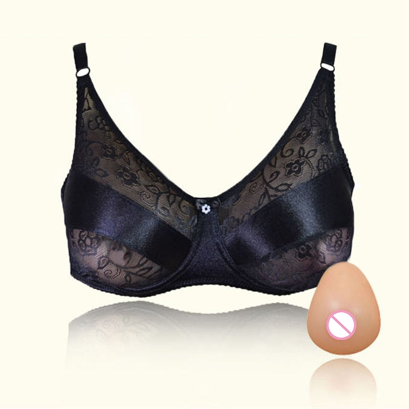 "Silky Touch" Crossdressing Pocket Bra - Sissy Panty Shop