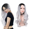 "Sissy Alice" Long Gray Ombre Wig - Sissy Panty Shop
