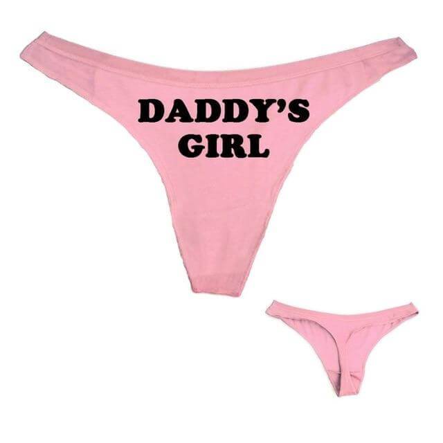 BDSM Panties "Daddy's Girl" - Sissy Panty Shop