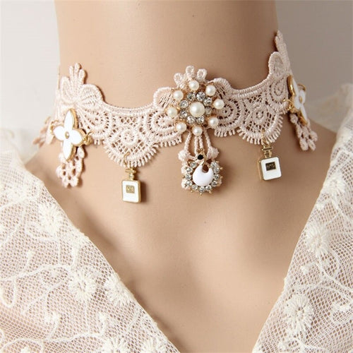 "Sissy Linda" Lace Choker Necklace - Sissy Panty Shop