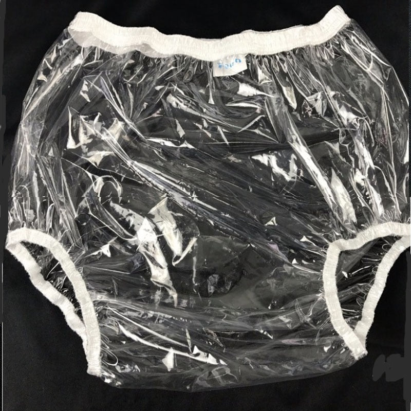 Haian Plastic Bikini Panties Incontinence PVC Underwear Color