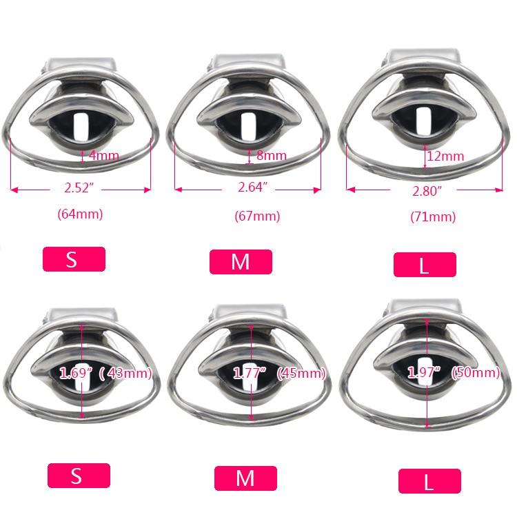 Double Lock Sissy Chastity Cage - Sissy Panty Shop