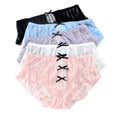 "Forget Me Not" Plus Size Sissy Panty Set (5pcs) - Sissy Panty Shop