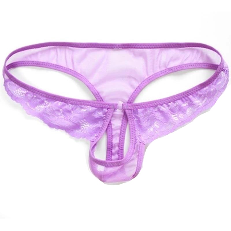 Sissy Lux Lace Thong - Sissy Panty Shop