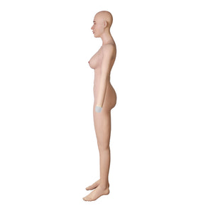 Feminizing Silicone Bodysuit with Arms and Feet