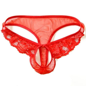 Sissy Lux Lace Thong - Sissy Panty Shop