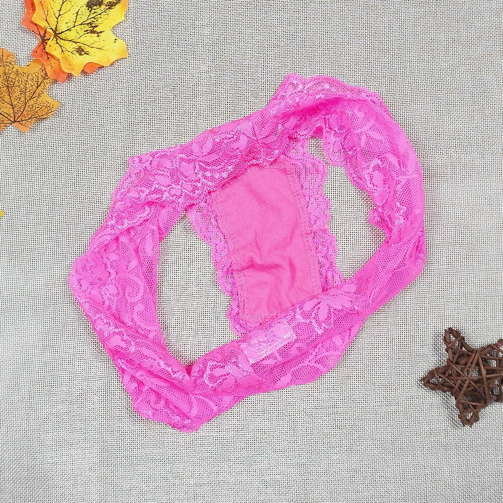 "Sissy Mia" Lace Panties Set (6 Pcs) - Sissy Panty Shop