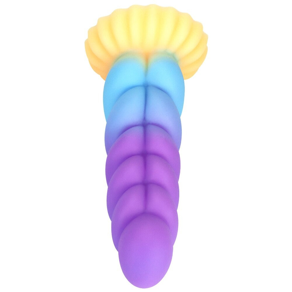 8" Rainbow Prostate Massager - Sissy Panty Shop