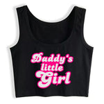 "Daddy's Little Girl" Crop Top - Sissy Panty Shop