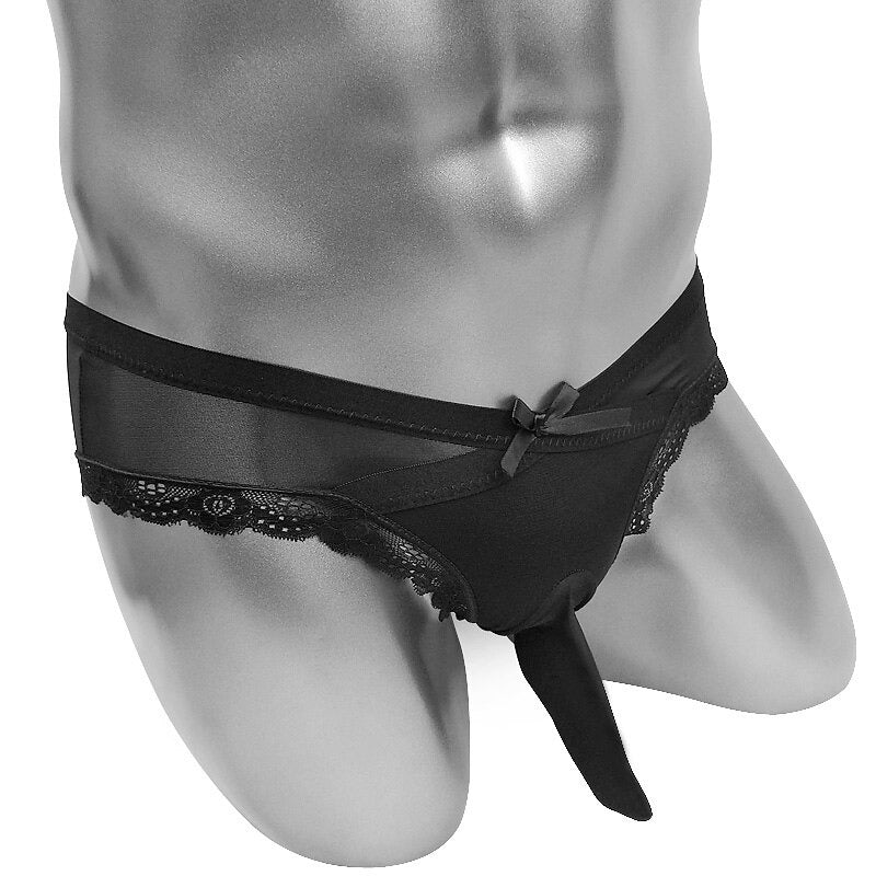 Sheer Thin Mens Penis Sheath Pouch Briefs - Sissy Panty Shop