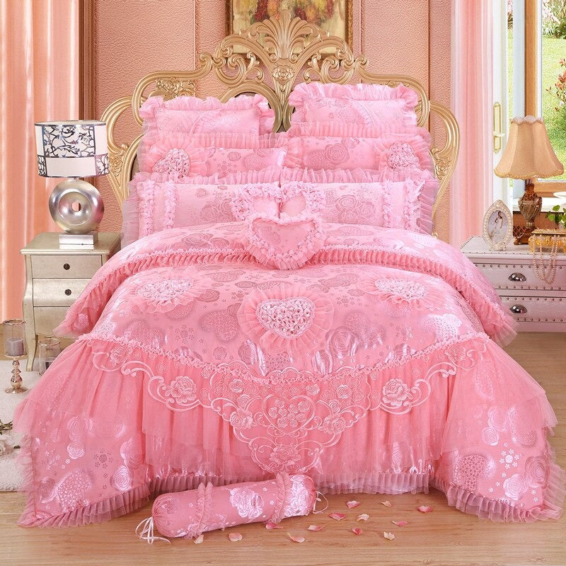 Pink Love Sissy Bedding Set - Sissy Panty Shop