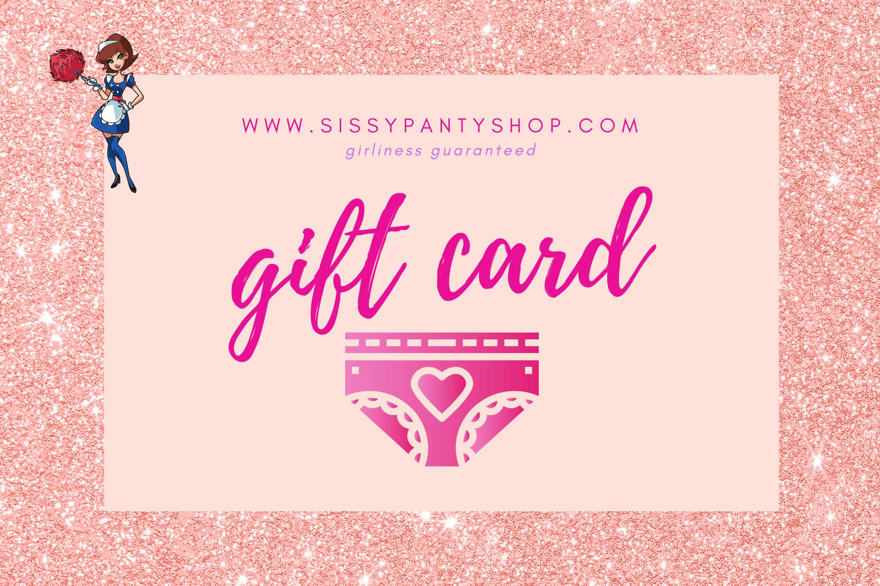 Sissy Panty Shop Gift Card - Sissy Panty Shop