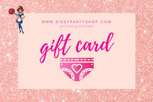 Sissy Panty Shop Gift Card - Sissy Panty Shop