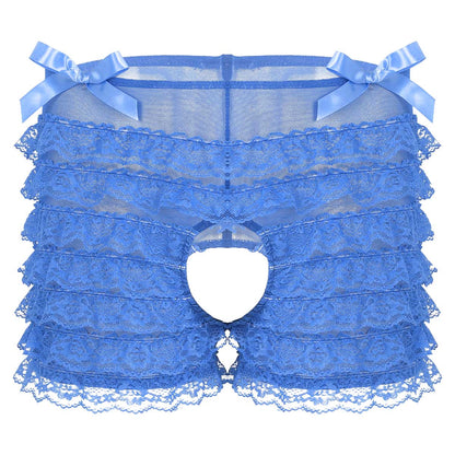 Super Sissy Open Crotch Briefs - Sissy Panty Shop