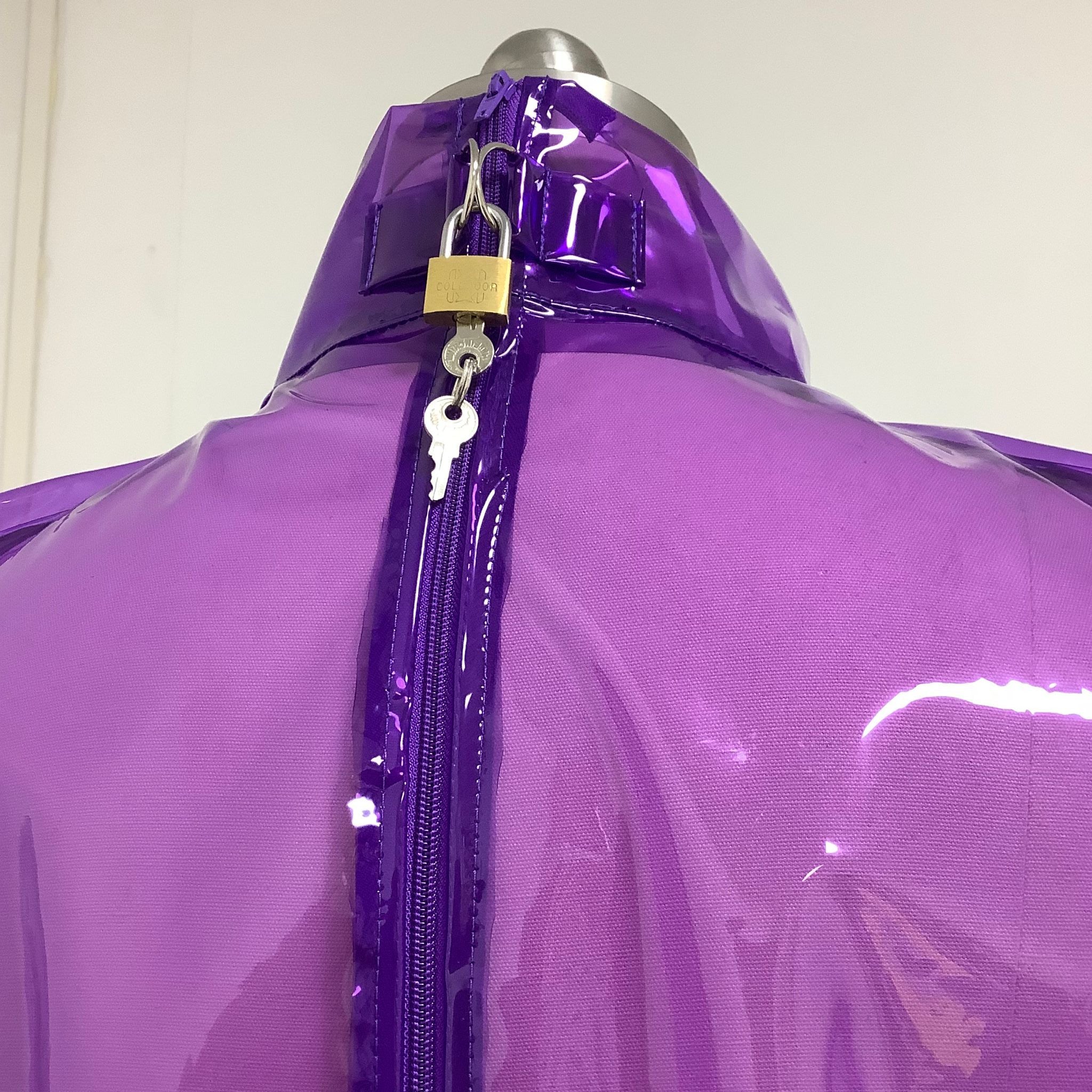 Lockable Transparent Slutty Sissy Maid Uniform Set - Sissy Panty Shop