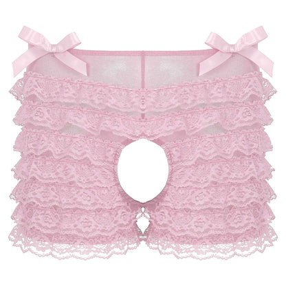 Super Sissy Open Crotch Briefs - Sissy Panty Shop