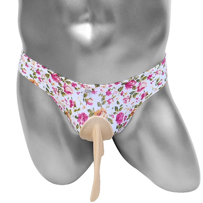 "Sissy Lola" Floral Briefs - Sissy Panty Shop