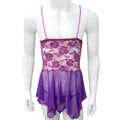 "Purple Slut" Babydoll - Sissy Panty Shop