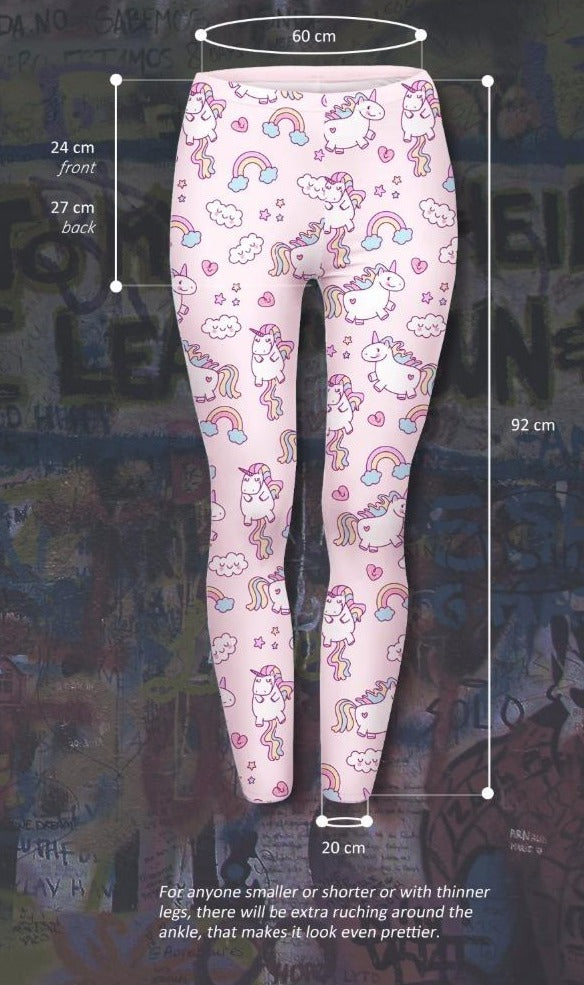 Pink Unicorn Leggings - Sissy Panty Shop