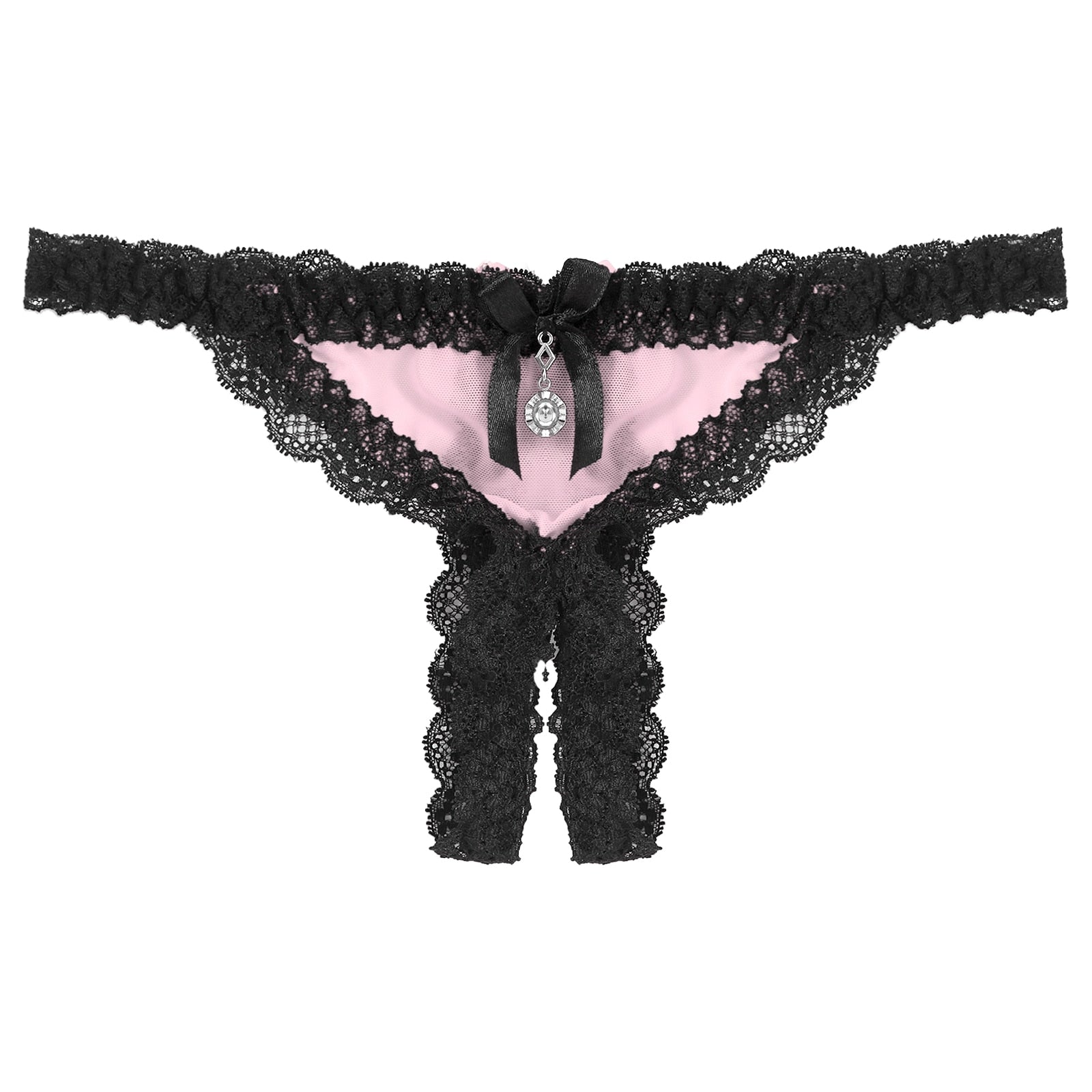 Sissy Veronica Crotchless Thong - Sissy Panty Shop