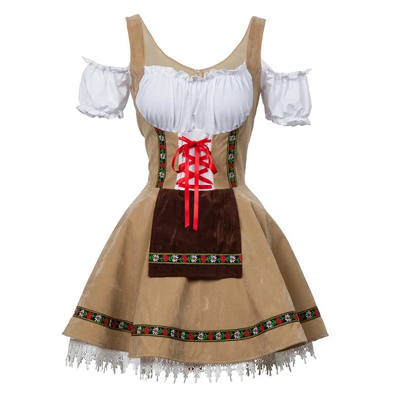 Oktoberfest Beer Girl Maid Costume - Sissy Panty Shop