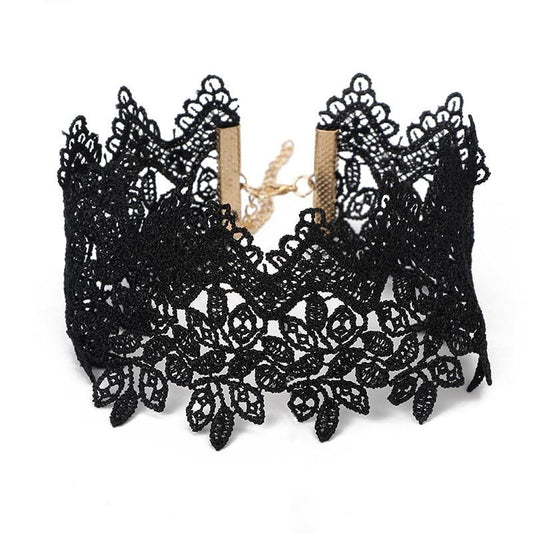 "Sissy Amanda" Black Lace Choker - Sissy Panty Shop