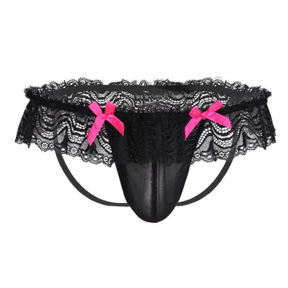 "Sissy Pam" Lace Thong - Sissy Panty Shop