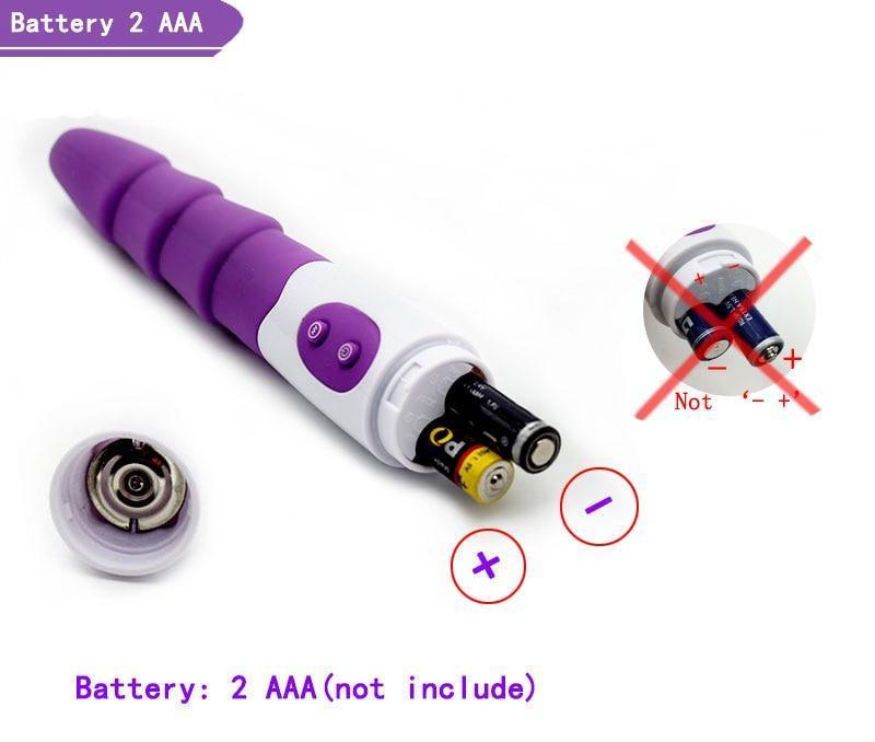 10 Speed Anal Plug Vibrating Dildo - Sissy Panty Shop