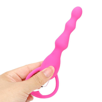 Long Anal Beads Plug & Prostate Massager - Sissy Panty Shop