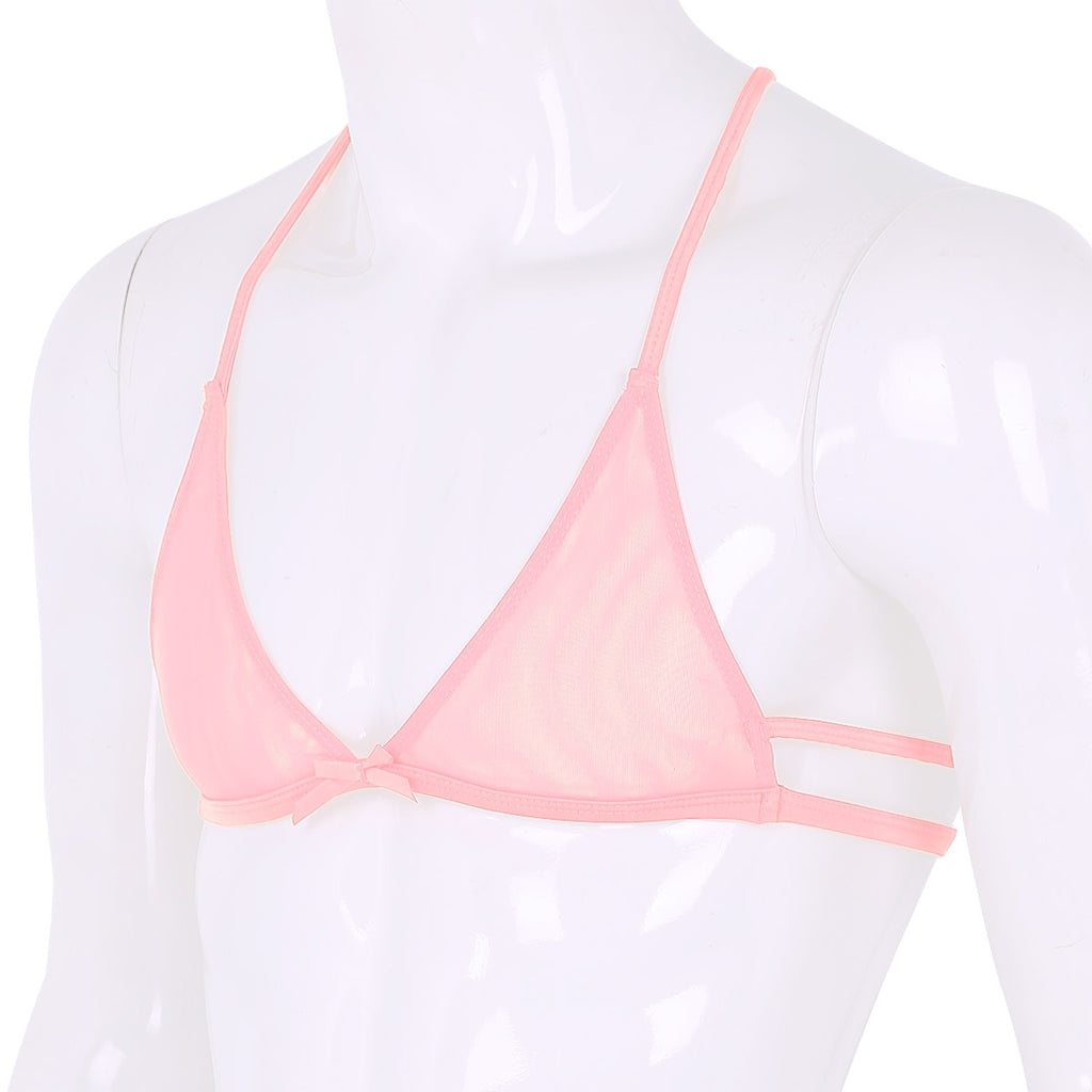 See Through Slutty Sissy Bra - Sissy Panty Shop