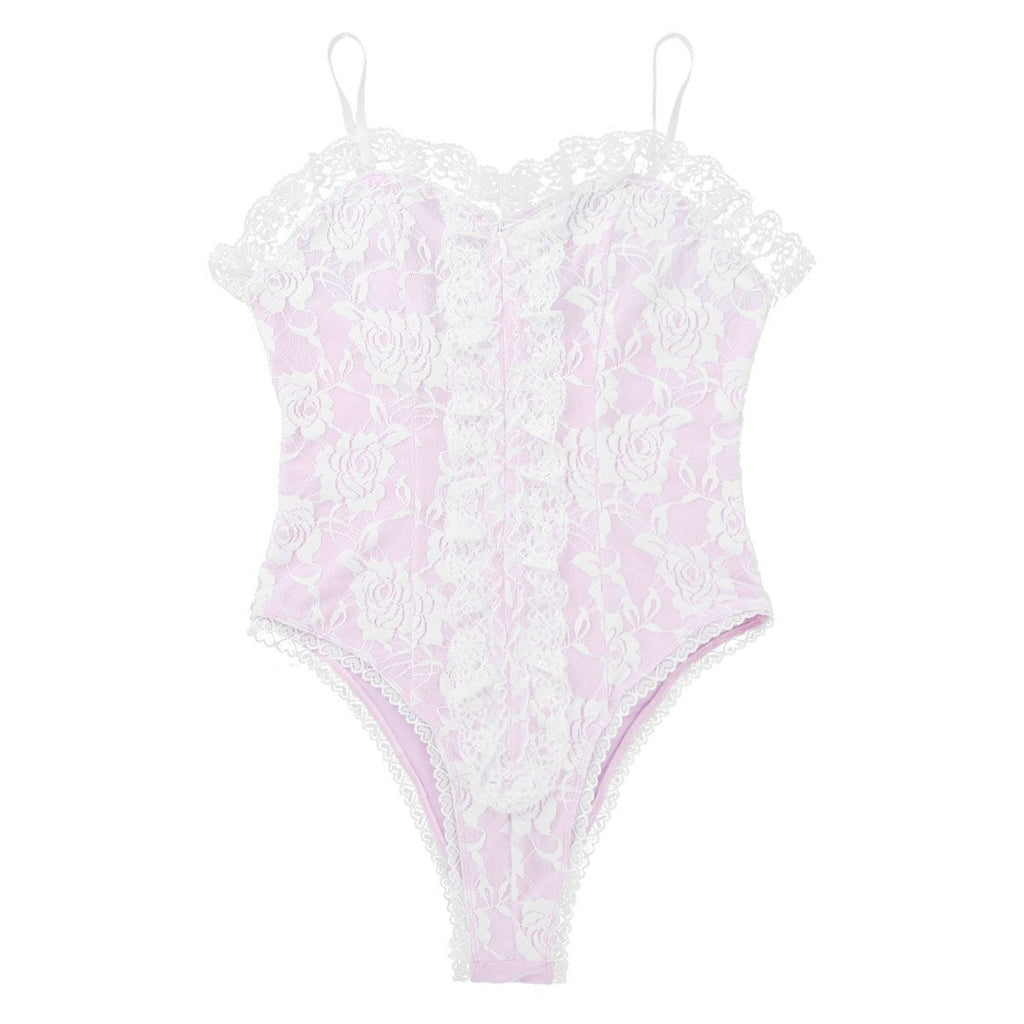 "Sissy Ingrid" Lace Bodysuit - Sissy Panty Shop