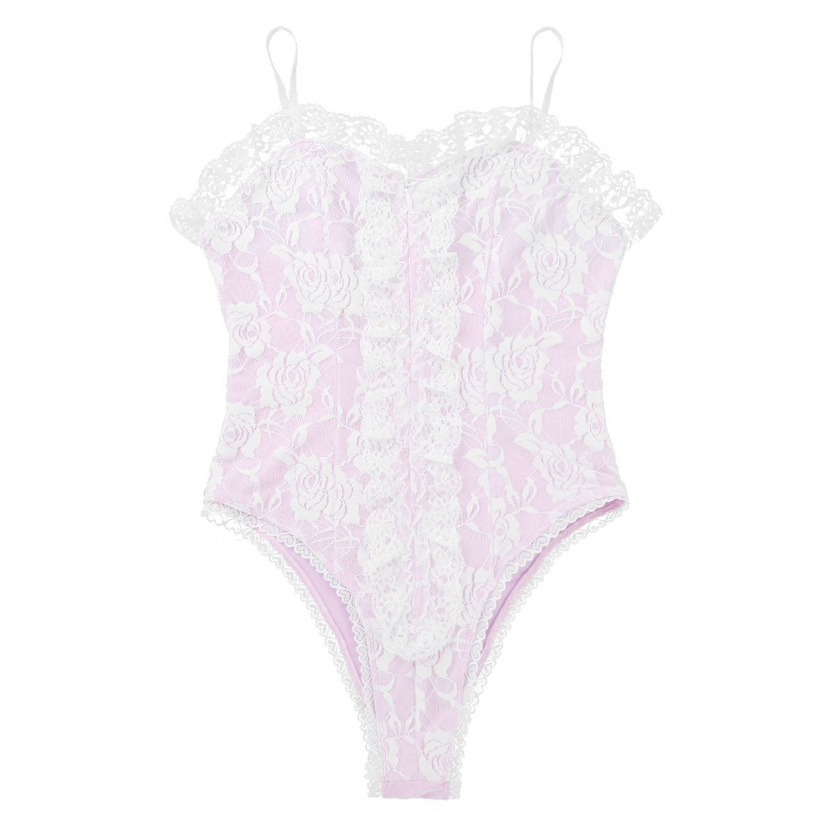 "Sissy Ingrid" Lace Bodysuit - Sissy Panty Shop