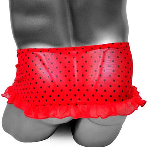 Polka Dot Skirted Panties - Sissy Panty Shop