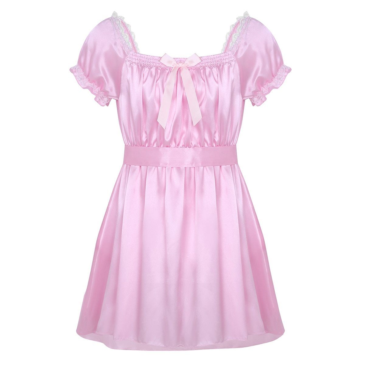 "Sissy Katy" Satin Babydoll Dress - Sissy Panty Shop