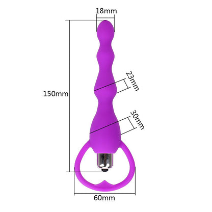 Long Anal Beads Plug & Prostate Massager - Sissy Panty Shop