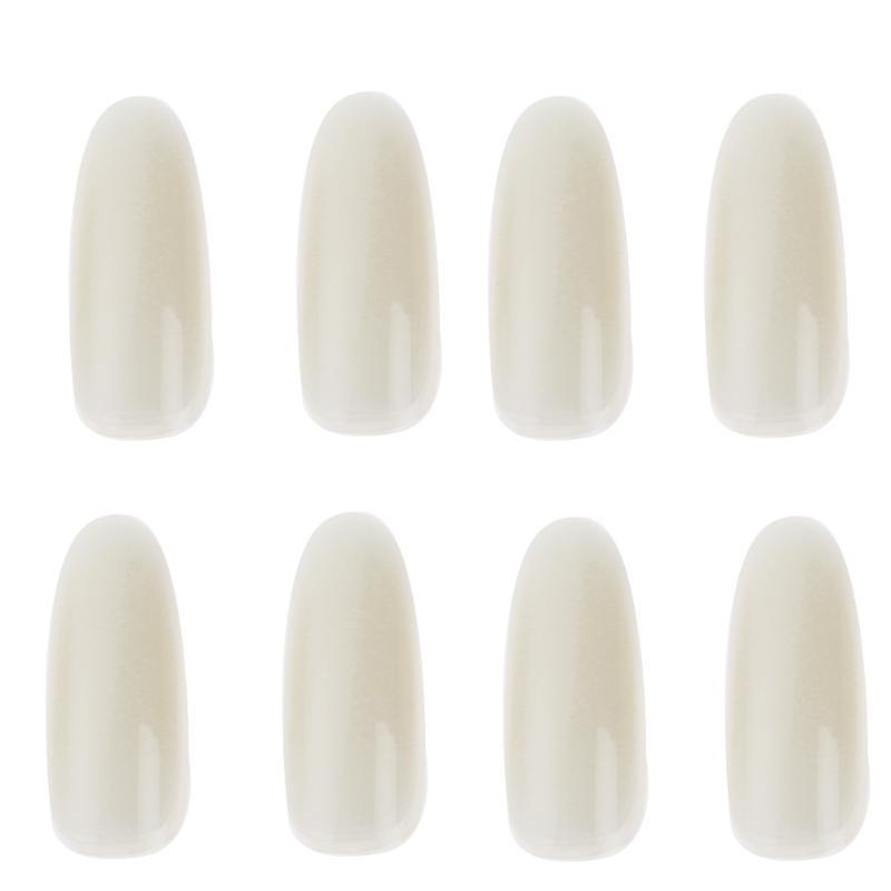 50Pcs Natural White Ultra-Thin False Nail Tips - Sissy Panty Shop