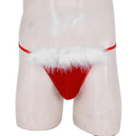 Christmas Velvet Sissy Thong - Sissy Panty Shop
