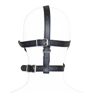 Muzzle Ball Gag Blindfold Harness - Sissy Panty Shop