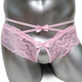 "Veronica" Open-Crotch Lace Panties - Sissy Panty Shop