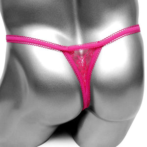 "Sissy Myriam" Lace Pouch Thong - Sissy Panty Shop