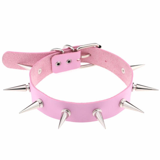 Spiked Sissy Choker - Sissy Panty Shop