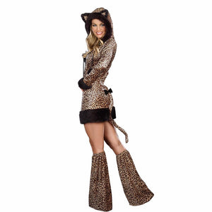 Leopard Cat Costume - Sissy Panty Shop