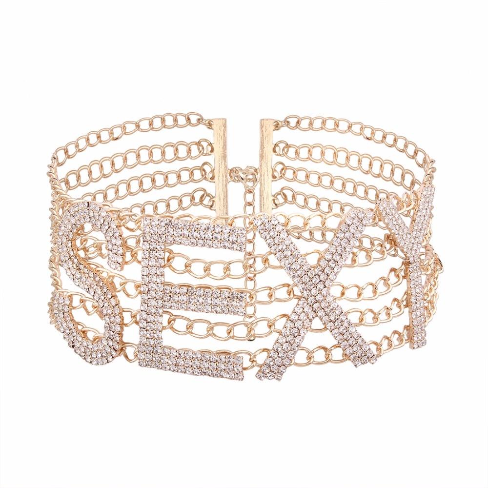 Sexy Crystal Choker - Sissy Panty Shop