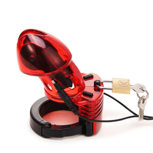 Electric Chastity Cage - Sissy Panty Shop