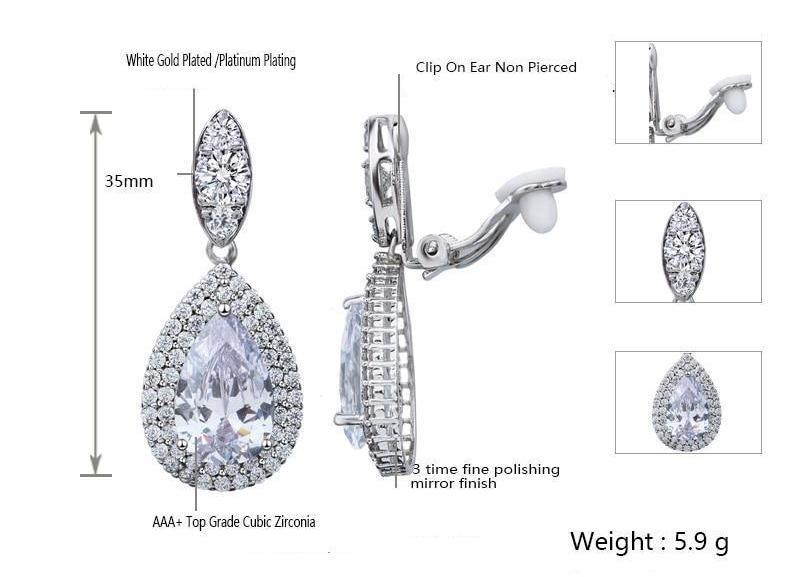 Glamorous Femboi Clip-On Earrings - Sissy Panty Shop