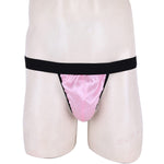 Soft Shiny Satin T Back Bikini | Sexy G-String Thong Underwear | Low-Rise & High Cut | For Sissy Boys & Crossdressers - Sissy Panty Shop