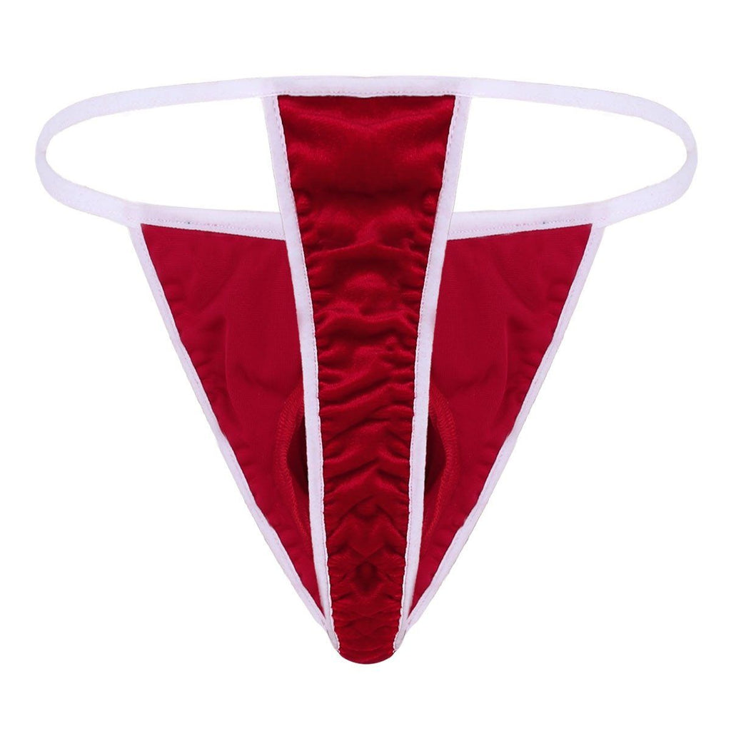 Santa Hat Christmas Thong - Sissy Panty Shop
